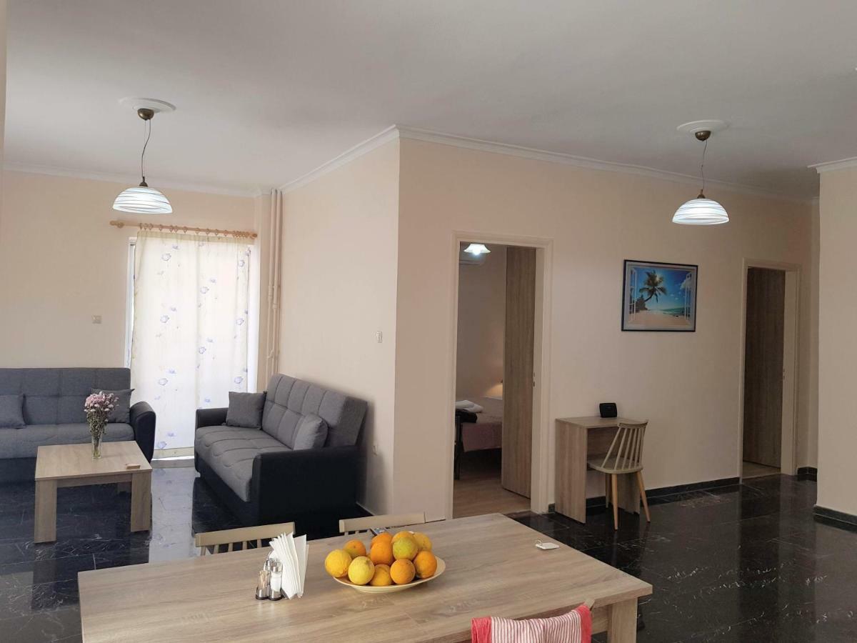 חאניה Nea Chora Beach Apartment מראה חיצוני תמונה